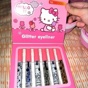 Hello Kitty Pink Glitter Eyeliner